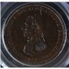 Image 1 : CH WE-13 - BR 985, Wellington Lower Canada One Penny Cossack Token (1813), PCGS MS64 BN. Ex:Temple.