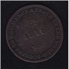Image 2 : CH UC-6A6 - BR 724, Isaac Brock Success to Upper & Lower Canada Token, VF.