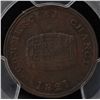 Image 1 : CH UC-10  - BR 728, 1821 Upper Canada Commercial Change Token, PCGS XF45 Ex:Temple.