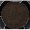Image 2 : CH UC-10  - BR 728, 1821 Upper Canada Commercial Change Token, PCGS XF45 Ex:Temple.