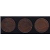Image 2 : CH UC-10 Lot of Three Commercial Change Tokens - BR 728, 1821 "Upper Canada", 2 damaged, one VF. 3 P