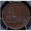 Image 2 : CH PC-3 - BR 529, 1852 Province of Canada Half Penny Token, PCGS MS64 BN. Ex:Temple.