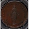 Image 1 : CH PC-4 - BR 528, 1852 Province of Canada One Penny Deux Sous, PCGS UNC Details. Ex:Temple.