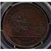 Image 2 : CH PC-4 - BR 528, 1852 Province of Canada One Penny Deux Sous, PCGS UNC Details. Ex:Temple.