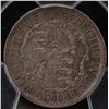 Image 2 : CH NC-1B2, 1822 British West Indies Quarter Dollar Token   - PCGS XF Details. Ex:Temple.
