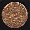 Image 1 : BR 570 - Jeweller & R. Sharpley, Montreal, Brass, 4.40g, Unc.
