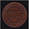 Image 2 : BR 575 - D. Desjardins Montreal, Cu, 200 issued, 14.09g, thick, Unc, scarce.