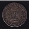 Image 2 : BR 577 - BR 577 Obv / BR 581 Rev, E.A. Cardinal, Montreal (100 issued), Brass, 7.09g, rare.