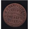 Image 1 : BR 609/805 - Montreal Witness / W.H. Banfield, Cu, 9.89g, Unc.