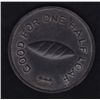 Image 2 : BR 610A - T. Phelan Baker, One Half Loaf, pewter, 6.4g, EF.