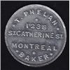 Image 1 : BR 610B - T. Phelan Baker, One Half Loaf, Al, 1.45g, Unc.