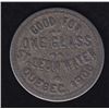 Image 2 : BR 619A - St. Leon Mineral Water, God Save the King on reverse, Brass, 1.61g, VF.