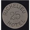 Image 1 : BR 620A - I.B. Durocher, Richelieu Hotel 25 (round o), wm, 8.0g, Unc.