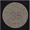 Image 1 : BR 620A - I.B. Durocher Richelieu Hotel 35 (round o), large letters, wm, 8.10g, Unc.