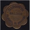 Image 1 : BR 627E - Mascotte Saloon, Montreal, 5¢, Scalloped, Brass, 5.38g, 28.5mm, 1.25mm, EF.