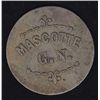 Image 1 : BR 627G - Mascotte G.N., 5¢, very early and unlisted, Silver, 4.5g, VF.