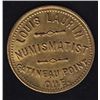 Image 1 : BR 630 - Louis Laurin, Personal token, Brass, 4.41g, Unc.