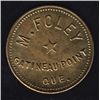 Image 1 : BR 631 - M. Foley, 25¢, Brass, 4.54g, 100 issued, Unc.