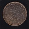 Image 2 : BR 634 - D. Archambault, globe design, Brass plated wm, 4.51g, Unc.