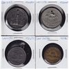 Image 1 : Lot of Four Leroux Medals  - 1 - Leroux 1146 Montreal Carnival, QC, 1884. WM, EF. 2 - Leroux 1147 Mo