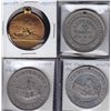 Image 1 : Lot of Four Leroux Medals - 1 - Leroux 1159 Winter Carnival, Montreal. Brass, looped, UNC. 2 - Lerou