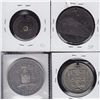 Image 2 : Lot of Four Leroux Medals  - 1 - Leroux 1161g Quebec Carnival 1896. Brass, damage on reverse, top ho