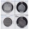 Image 1 : Lot of Four Leroux Medals  - 1 - Leroux 1517h Montreal Exposition 1893. AL, looped. UNC. 2 - Leroux 