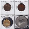 Image 1 : Lot of Four Leroux Medals - 1 - Leroux 1816 Toronto Semi-Centennial. Copper, VF. 2 - Leroux 1816 Tor