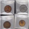 Image 1 : Lot of Four Leroux Medals - 1 - Leroux 1875 Protestant Board of School Commissioners. Bronze, EF. 2 