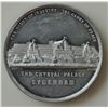 Image 1 : Lot of Four Medals - 1 - Obv. Crystal Palace Sydenham, England. Rev. Buildings with description of t