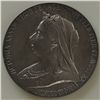 Image 1 : 1837-1901 Royal Medal  - Royal Mint Queen Victoria Diamond Jubilee Silver Medal, AU.