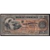 Image 1 : 1906 Bank of Commerce $5  - CH 75-14-08a, E Overprint for the branch that it came out of, 4 known, F