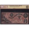 Image 1 : 1859 Colonial Bank of Canada $5 - CH 130-10-04-10 BCS Original UNC60. S/N:423/B.