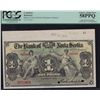 Image 1 : 1919 Bank of Nova Scotia One Pound Specimen  - CH 550-38-02-04 PCGS Choice About New 58 PPQ. No issu