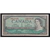 Image 2 : 1954 Bank of Canada $1 Off-set Printing Error  - CH BC-56e-E7-ii Front looks in order, back has seve