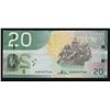 Image 1 : 2004 Bank of Canada $20 Ink Transfer Error Note - Interesting ink transfer of "20" from the front to