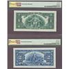 Image 18 : Complete Set 1935 French and English Bank of Canada Specimens - The Charlton Standard Catalogue of C