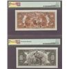 Image 28 : Complete Set 1935 French and English Bank of Canada Specimens - The Charlton Standard Catalogue of C