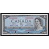 Image 1 : 1954 Bank of Canada $5 Specimen - CH BC-31S Numbered B0088. Gem uncirculated. S/N:A/C0000000.