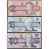 Image 1 : Bank of Canada Birds of Canada Specimen Note Set - These are all choice uncirculated notes with S/N: