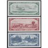 Image 2 : 1954 Bank of Canada Low Matching Serial Numbered Devil's Face Set - S/N:35 and includes $1-$100, all