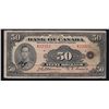 Image 1 : 1935 Bank of Canada $50 - CH BC-13 Fine. One pinhole, off-center, pressed. S/N:A22373/D.