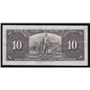 Image 2 : 1937 Bank of Canada $10 - CH BC-24b. tough prefix, nice original EF/AU. S/N:Z/D0482353.