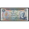 Image 1 : 1972 Bank of Canada $5 - CH BC-48b Clean EF. S/N:XA3018812.