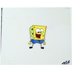Original In Your Face Production Art Spongebob Cel