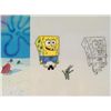 Image 2 : SpongeBob, Plankton Orig Production Cel Drawing Backgrd
