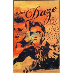 Elvis Presley Better Daze Signed Giclee Bobby Hill