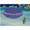 Image 2 : Orig SpongeBob Animation Cel, Backgrnd Plankton vs Clam