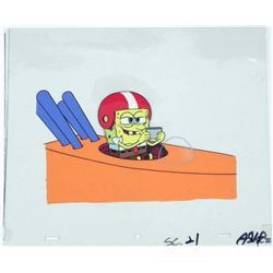 Original King of the Road Animation Spongebob Cel Art