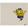 Image 1 : Spongebob Cel Job in Jeopardy Original Produciton Art